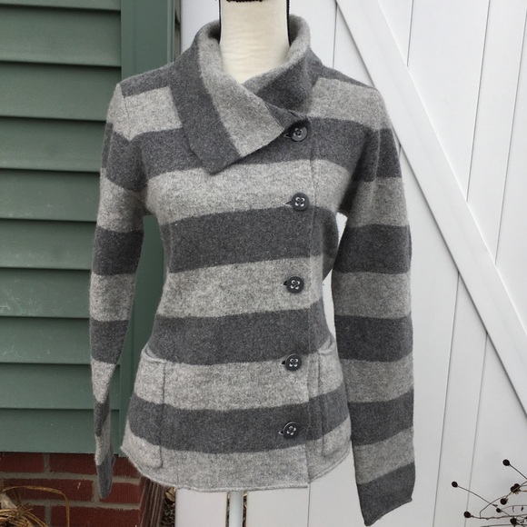 Horny Toad Sweaters - Horny Toad Heartfelt Wool Angora Cardigan Jacket